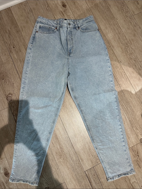 H&M Denim - H&M High-Rise Light Blue Mom Jeans